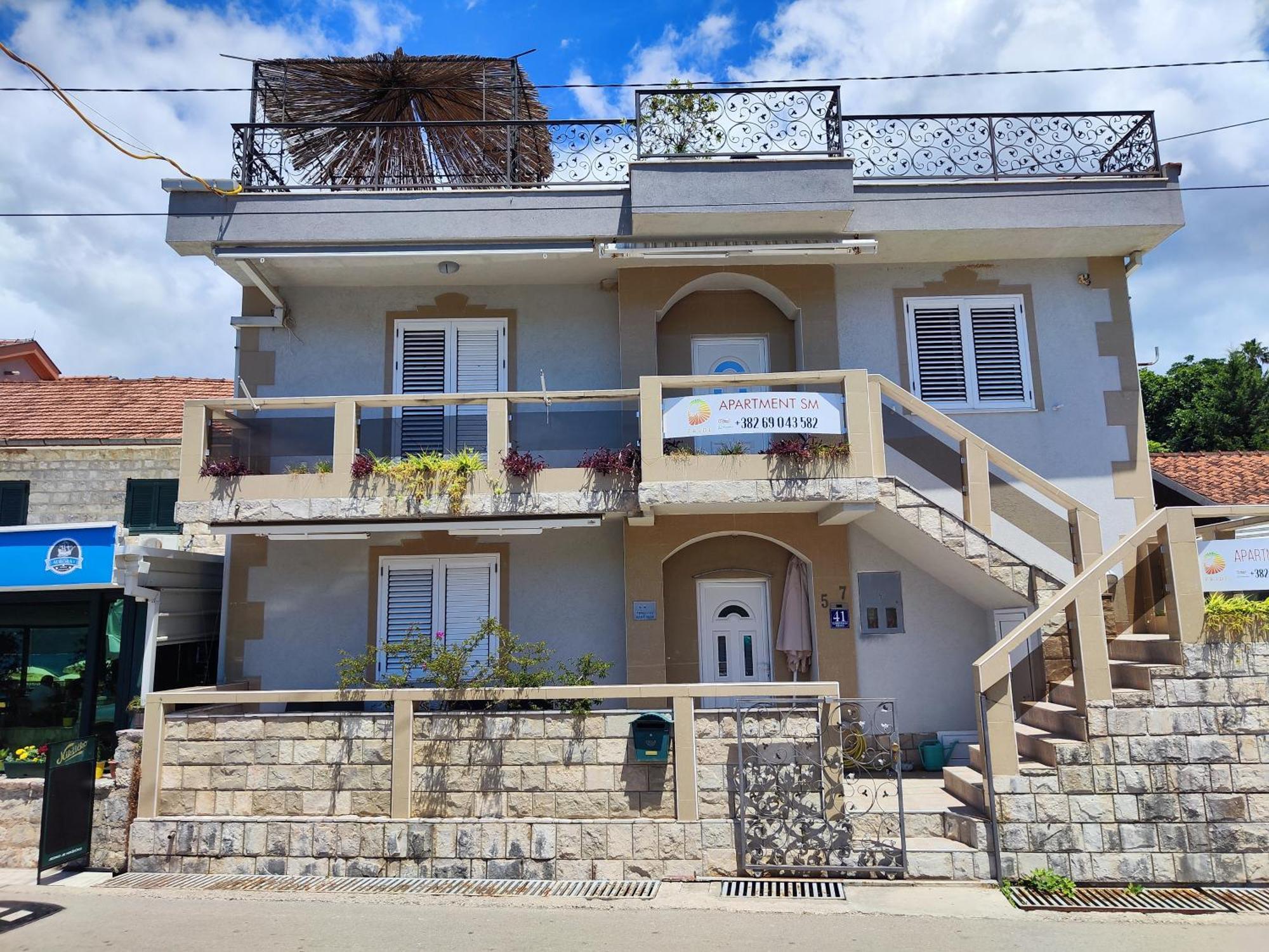Apartment Sm Herceg Novi Eksteriør bilde